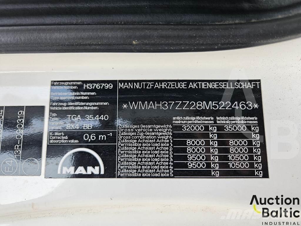 MAN TGA35.440 Kiper kamioni