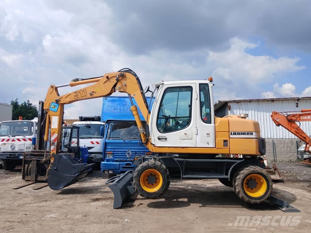 Liebherr A 311 Bageri na kotačima