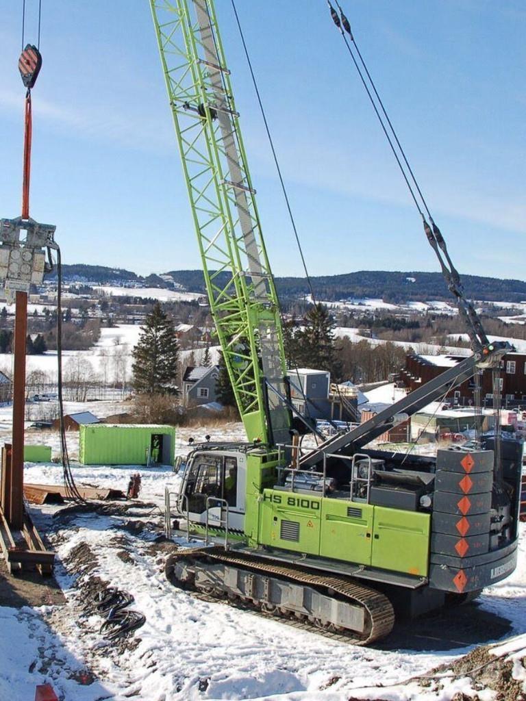 Liebherr HS 8100 Kranovi sa gusjenicama