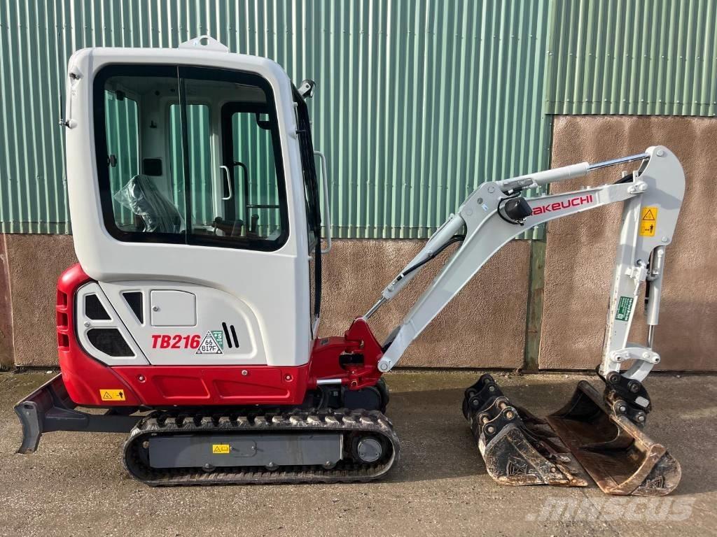 Takeuchi TB 216 A Mini bageri <7t
