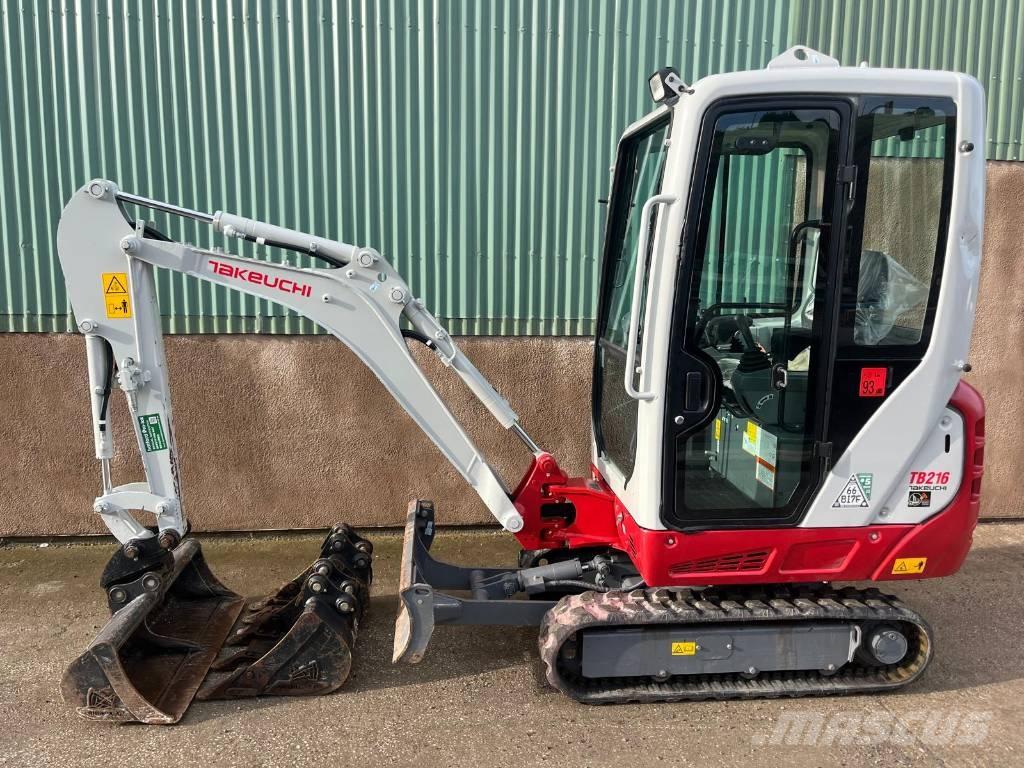 Takeuchi TB 216 A Mini bageri <7t