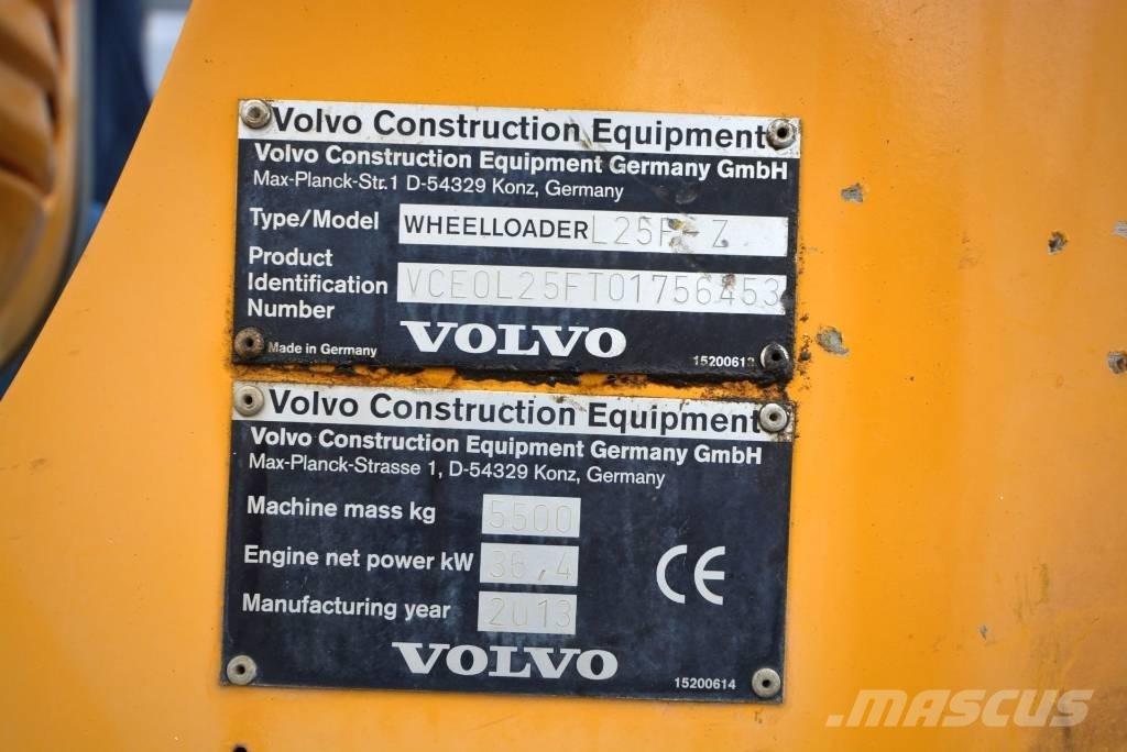 Volvo L 25 F Z Utovarivači na kotačima