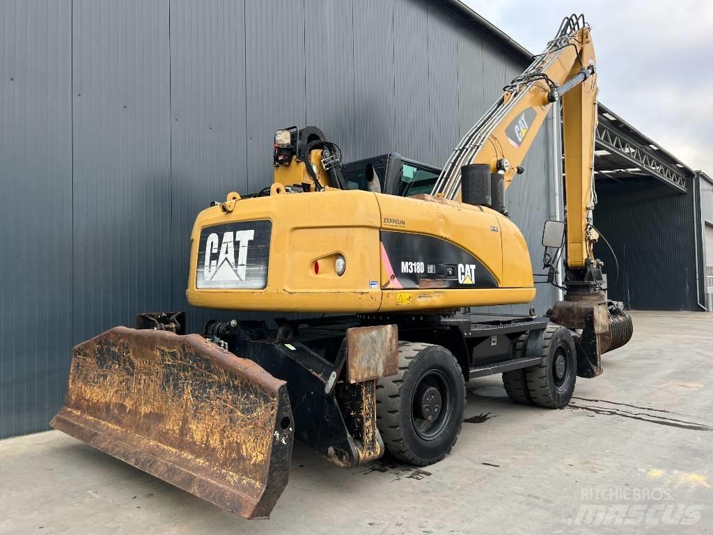 CAT M318D MH Bageri za manipuliranje materijalom / otpadom