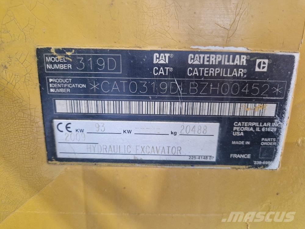 CAT 319D Bageri gusjeničari