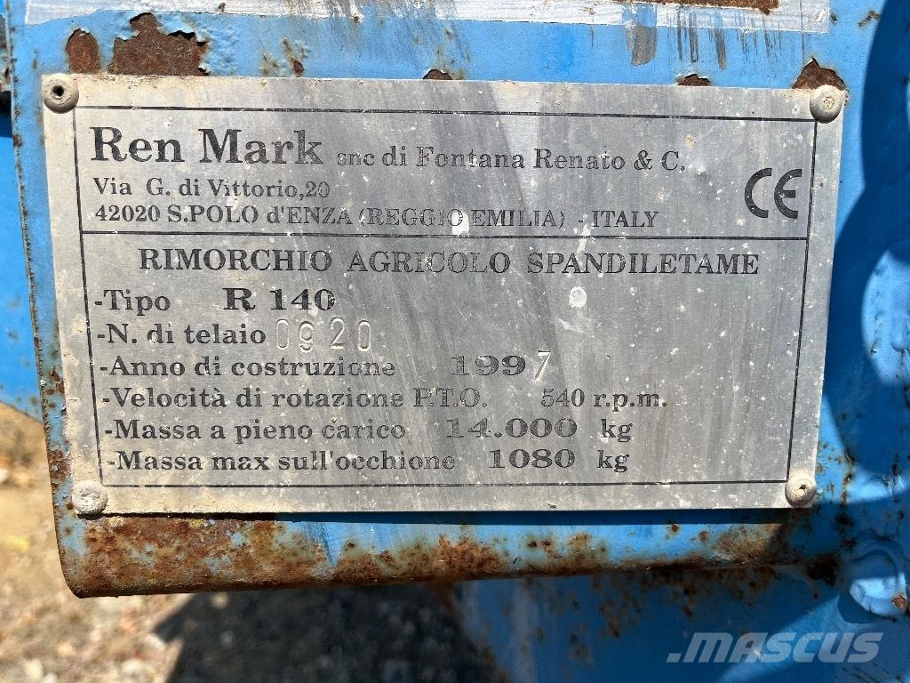  REN MARK R 140 Rasipači gnojiva