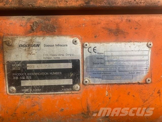 Doosan DX 420 LC Bageri gusjeničari