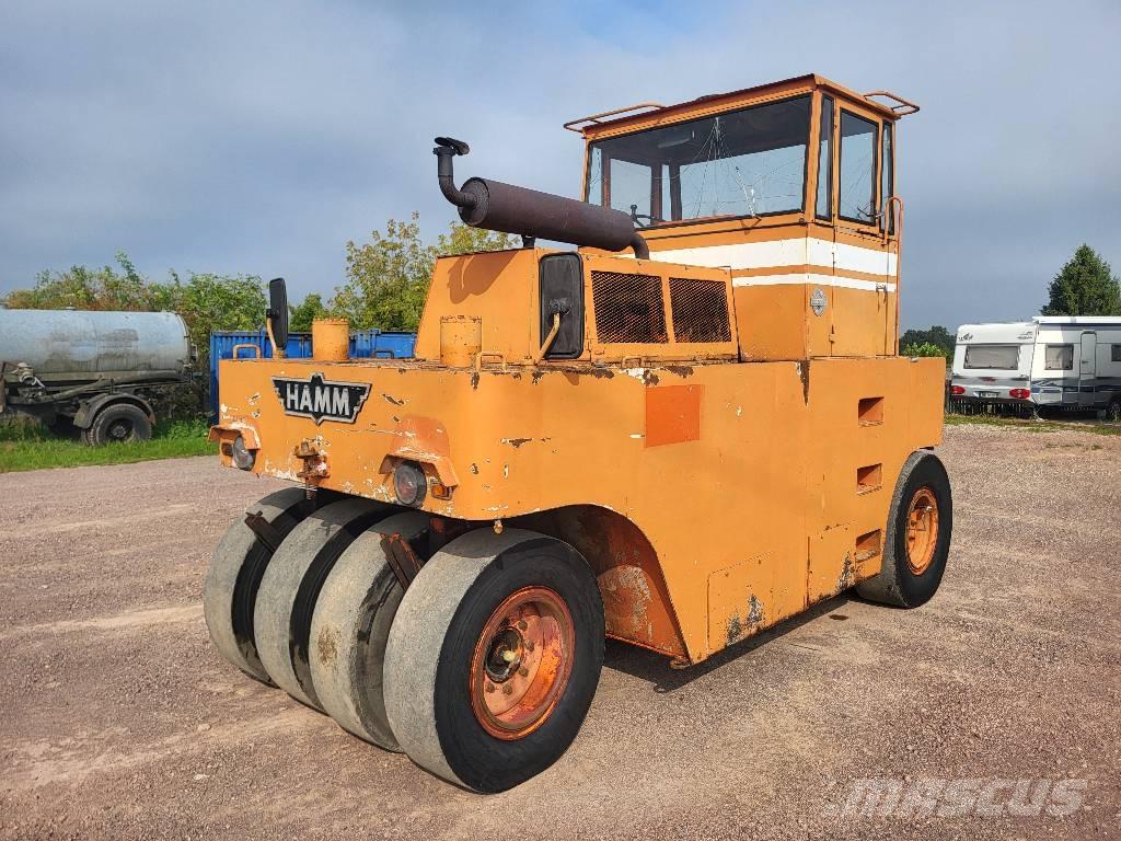 Hamm GRW 10 Gumeni valjci na kotačima