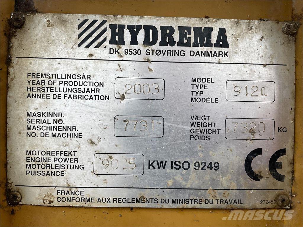 Hydrema 912C Demperi za gradilišta