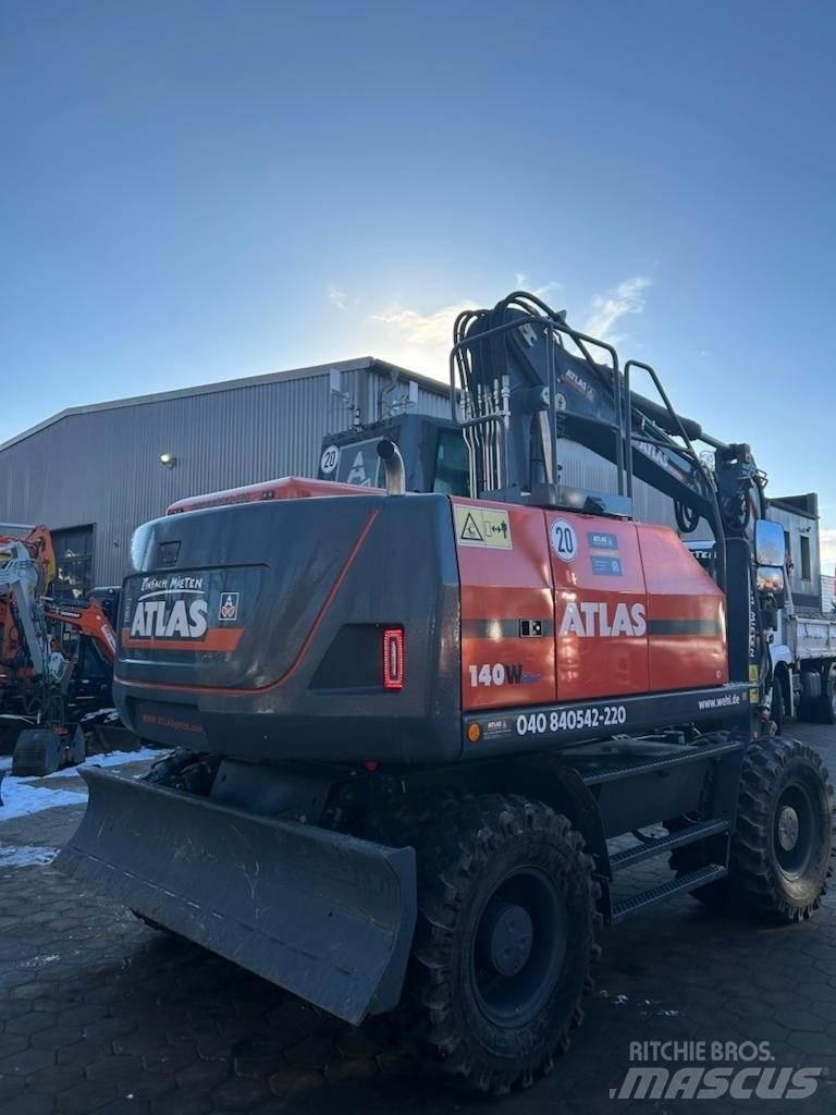 Atlas 140W-BLUE Bageri na kotačima