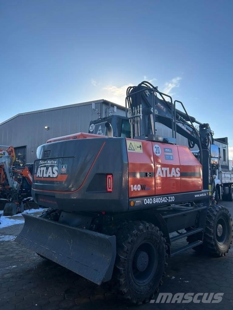 Atlas 140W-BLUE Bageri na kotačima
