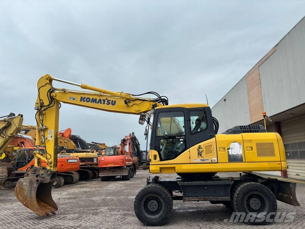 Komatsu PW 180-7 Bageri na kotačima