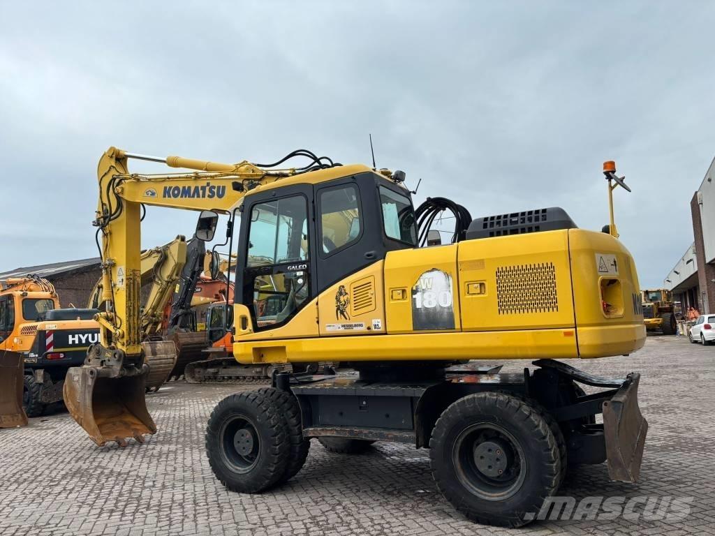Komatsu PW 180-7 Bageri na kotačima