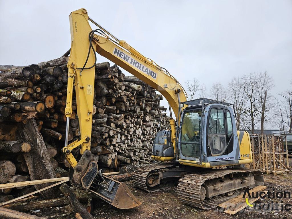 New Holland E 145 Bageri gusjeničari