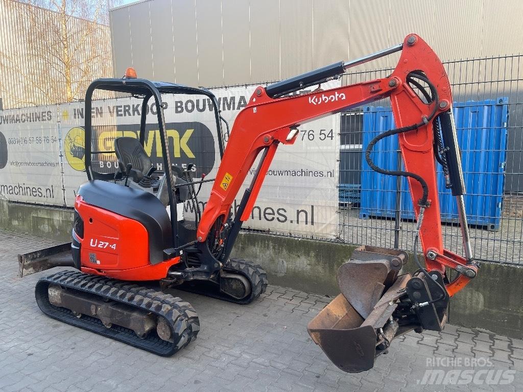 Kubota U 27-4 Mini bageri <7t