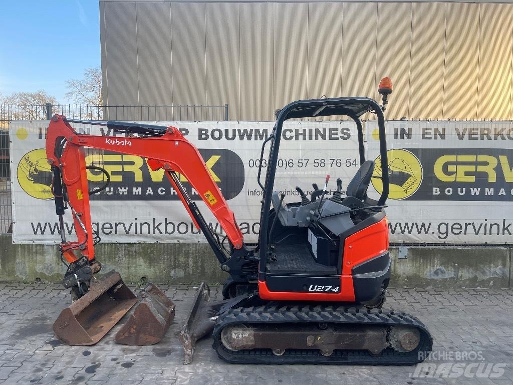Kubota U 27-4 Mini bageri <7t