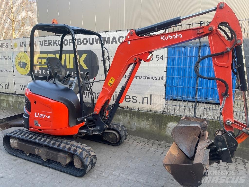 Kubota U 27-4 Mini bageri <7t