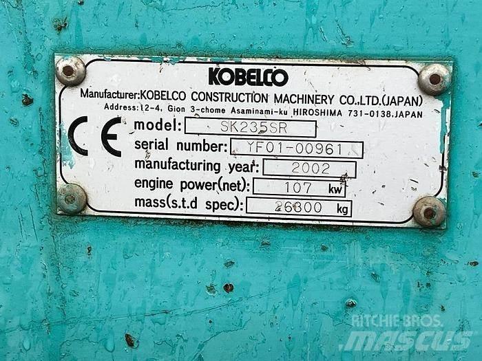 Kobelco SK235 SR Specijalni kopači