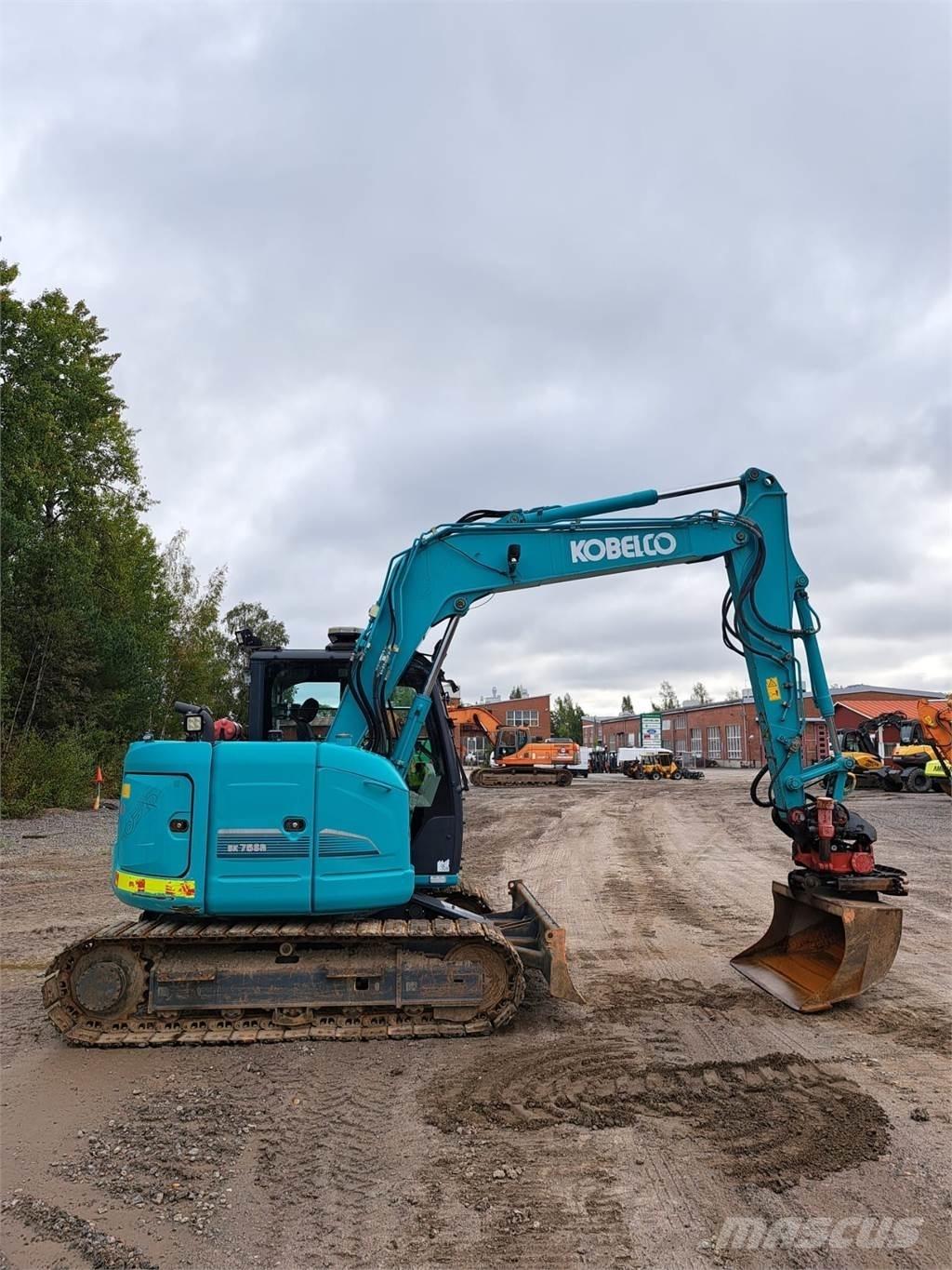 Kobelco SK75SR-3E Mini bageri <7t