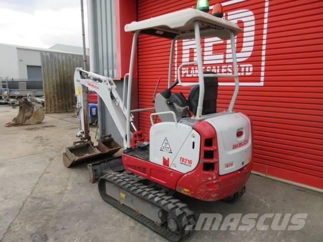 Takeuchi TB 216 Mini bageri <7t