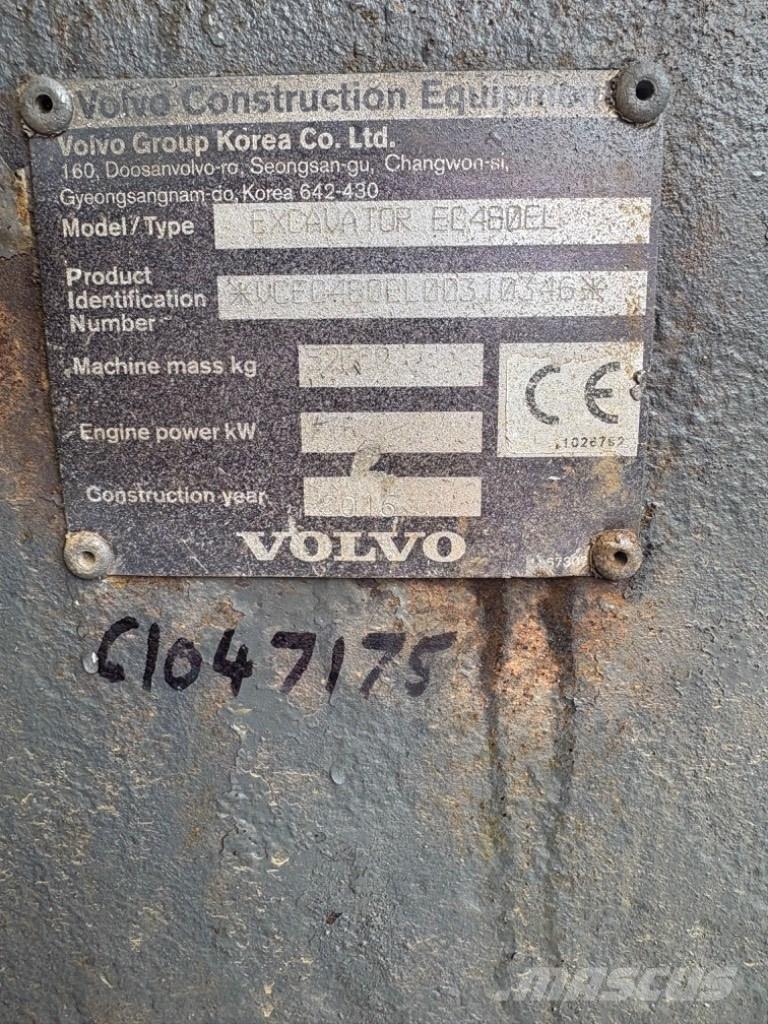 Volvo EC 480 E L Bageri gusjeničari