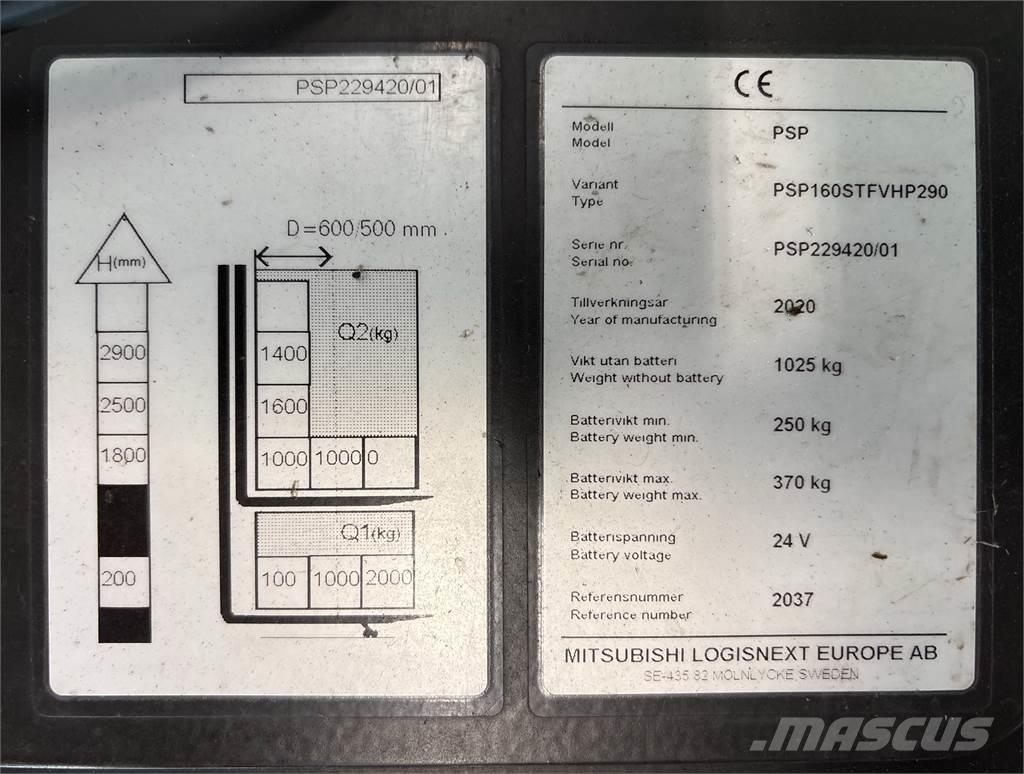 Atlet PSP160 Samopogonski ručni viličari