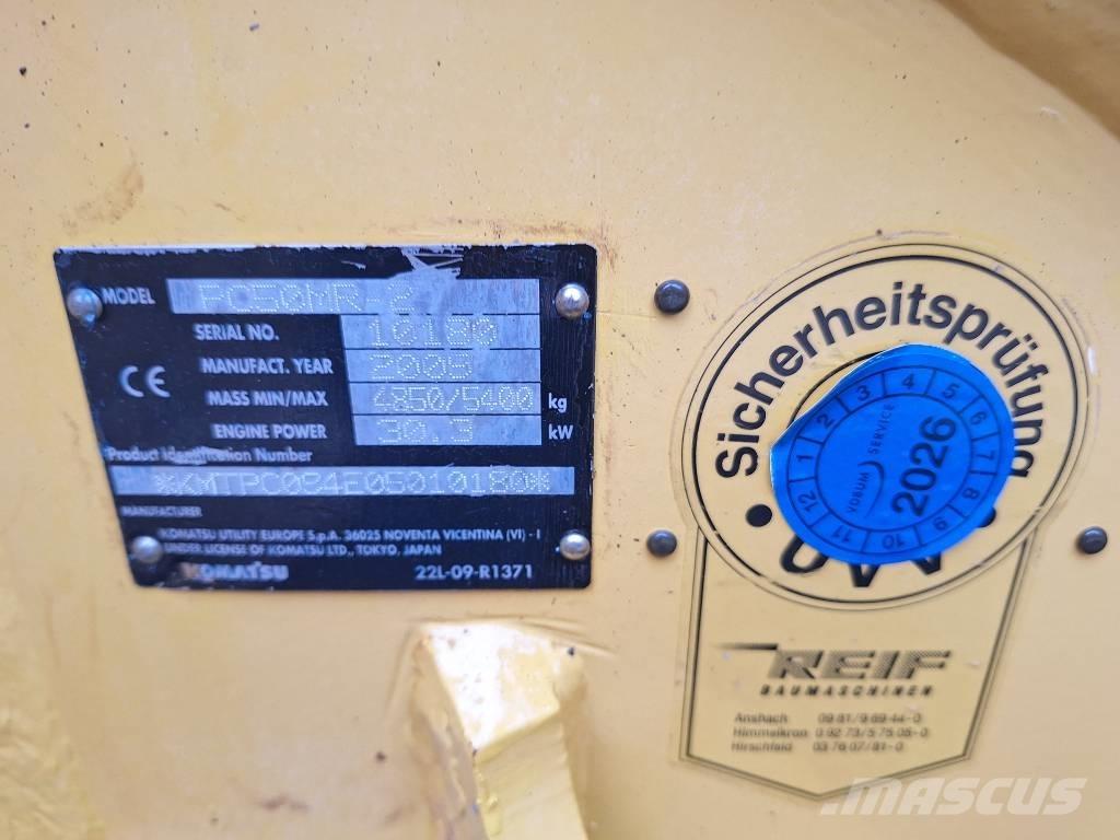 Komatsu PC 55 MR-2 Mini bageri <7t