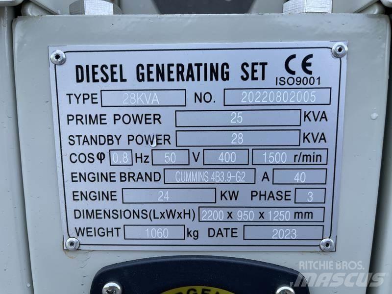 Cummins 28 kVA Dizel agregati