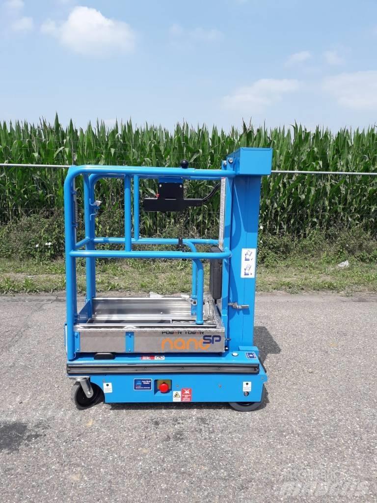 Power Tower Nano sp Vertikalne radne podizne platforme