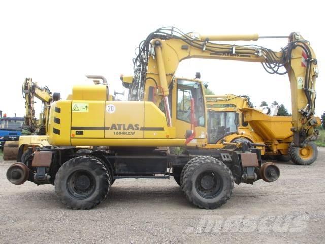 Atlas 1604 ZW Bageri na kotačima