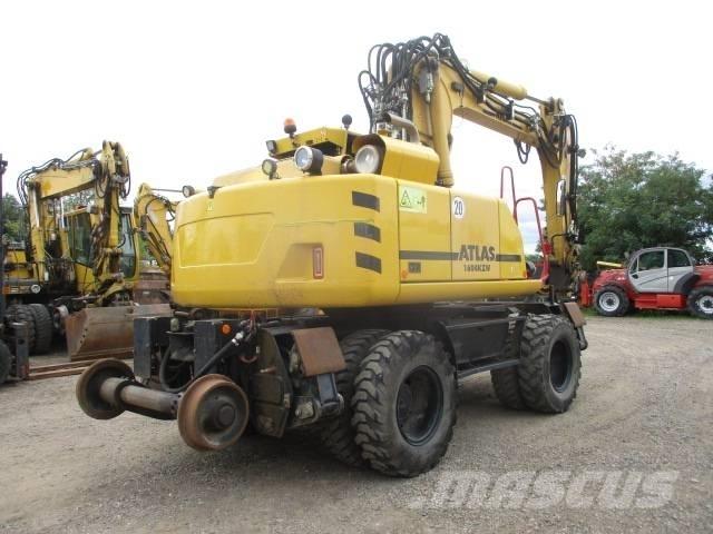 Atlas 1604 ZW Bageri na kotačima