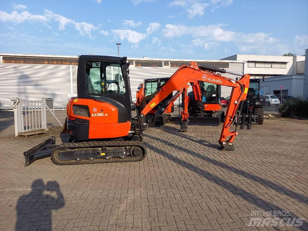 Kubota U36-4GL Mini bageri <7t