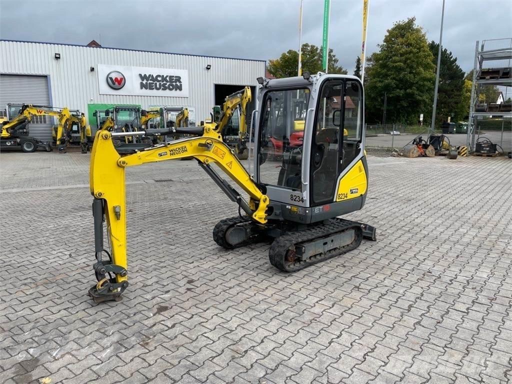 Wacker Neuson ET18 Bageri gusjeničari