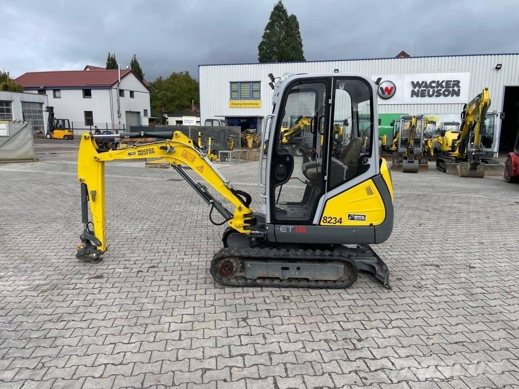Wacker Neuson ET18 Bageri gusjeničari