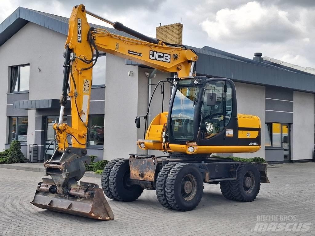 JCB JS 145 W Bageri na kotačima