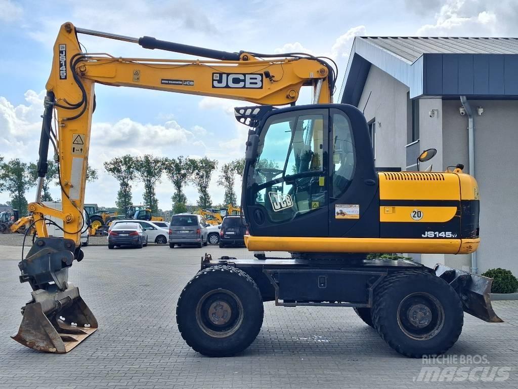 JCB JS 145 W Bageri na kotačima