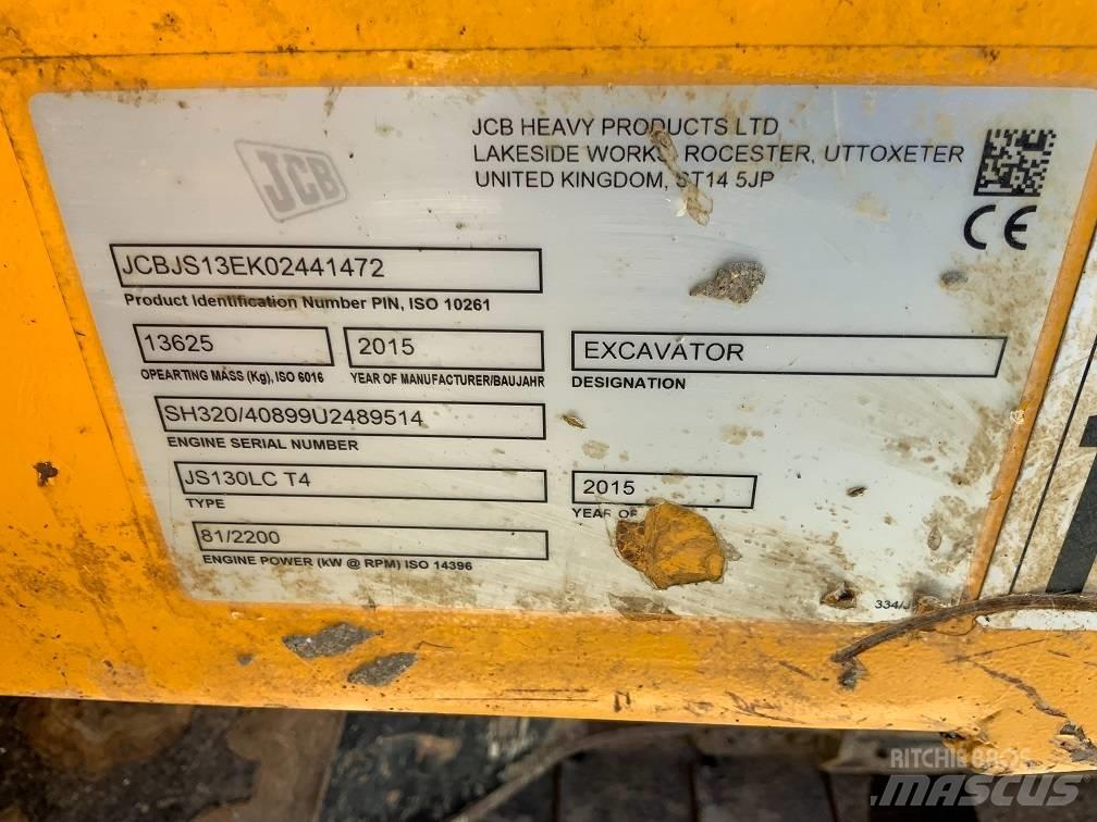 JCB JS 130 LC Bageri gusjeničari