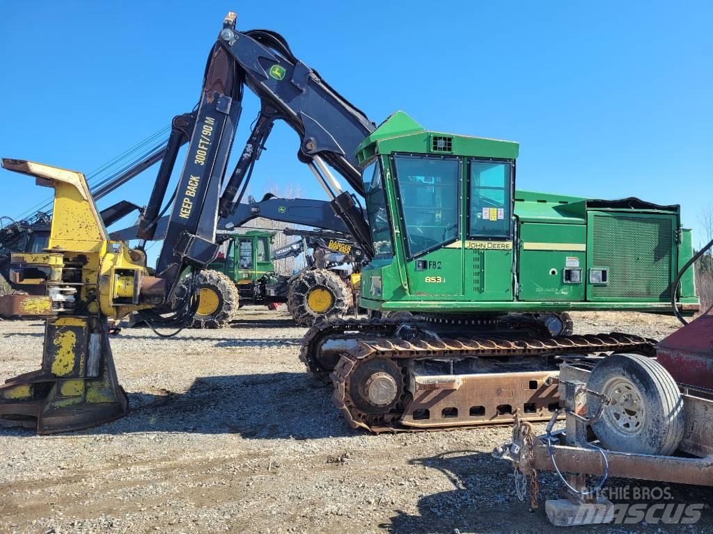 John Deere 853 Strojevi za sječu stabala