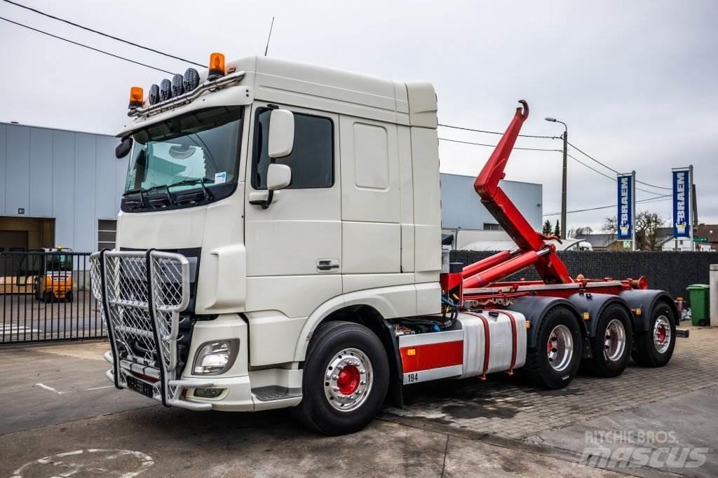 DAF XF 510 - AJK Rol kiper kamioni s kukama za dizanje