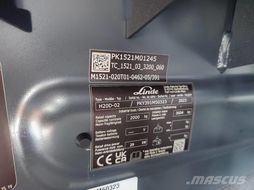 Linde H 20 D Dizelski viličari