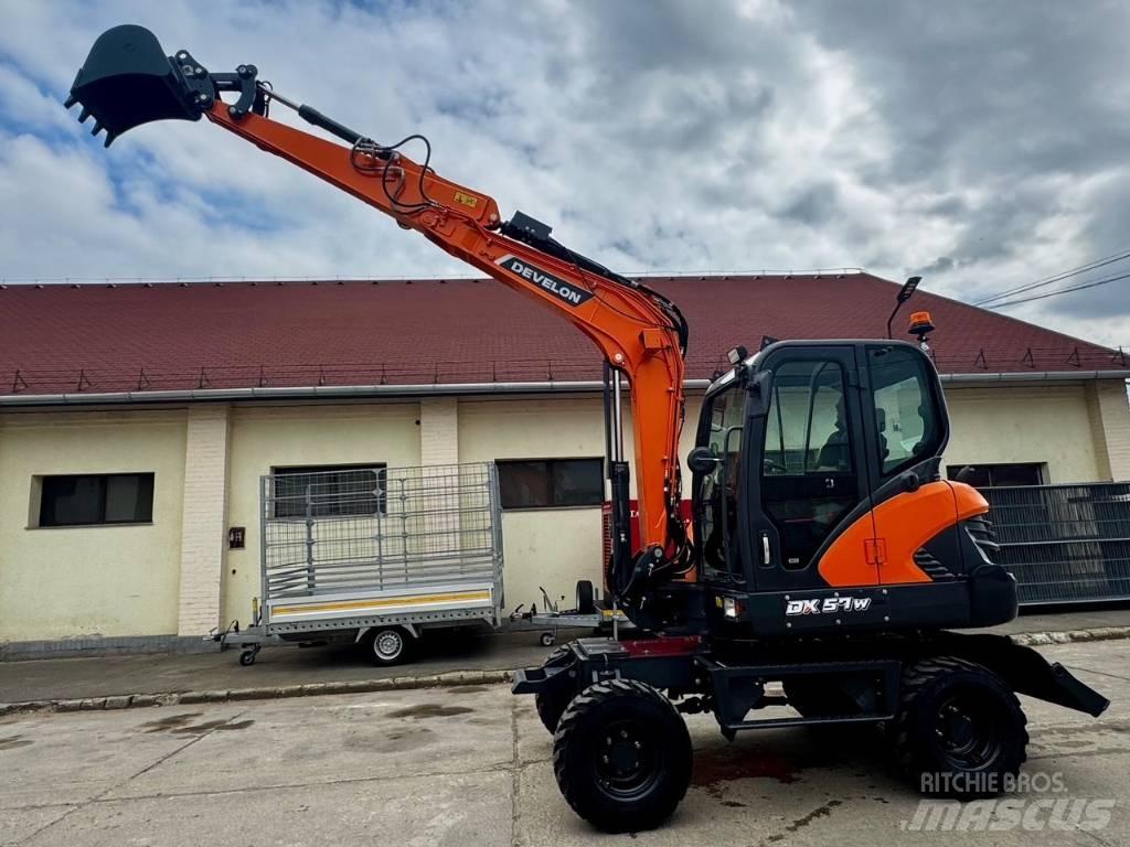 Develon DX 57 W-7 Bageri na kotačima