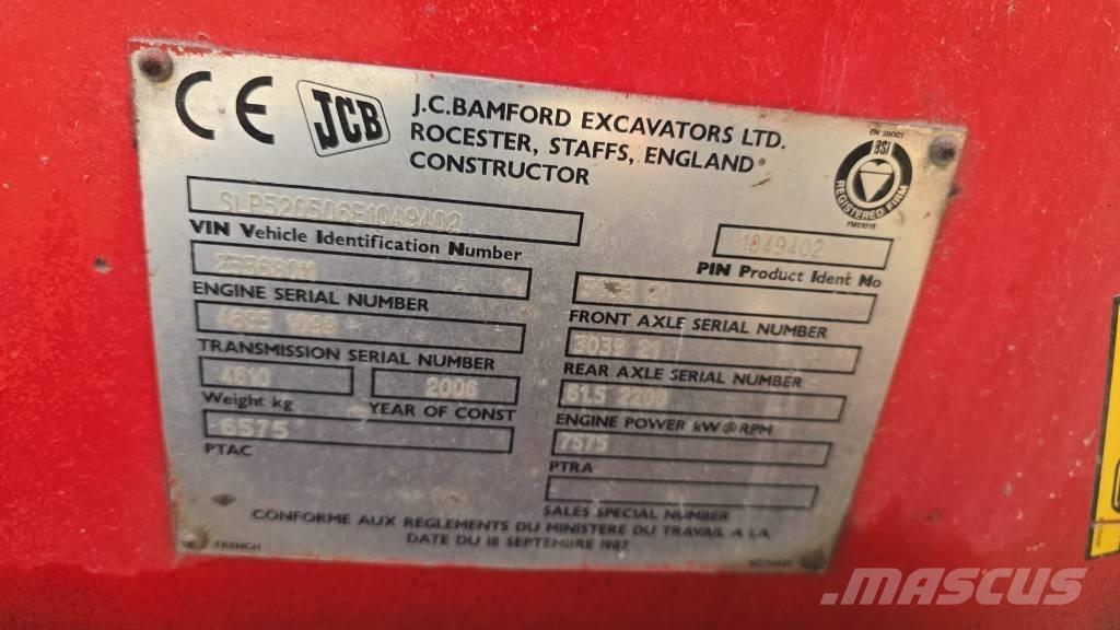 JCB 520-50 Teleskopski viličari