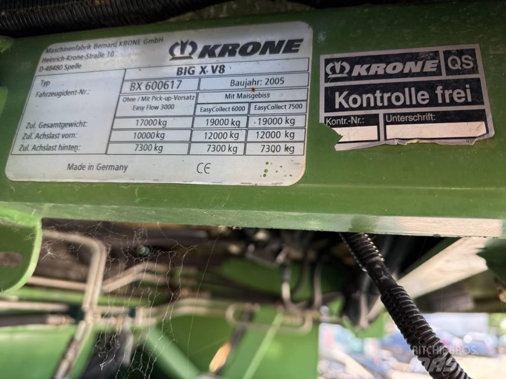 Krone Big X V8 Strojevi za krmu na vlastiti pogon