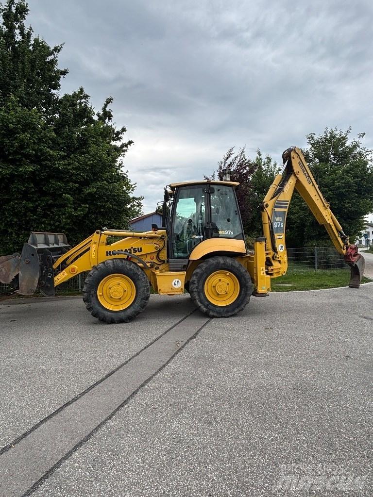 Komatsu WB 97 S Utovarni rovokopači