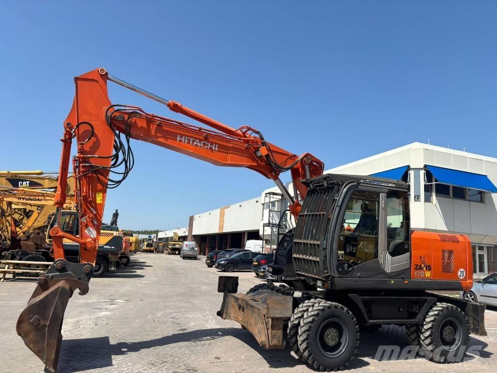Hitachi ZX 170 W-3 Bageri na kotačima