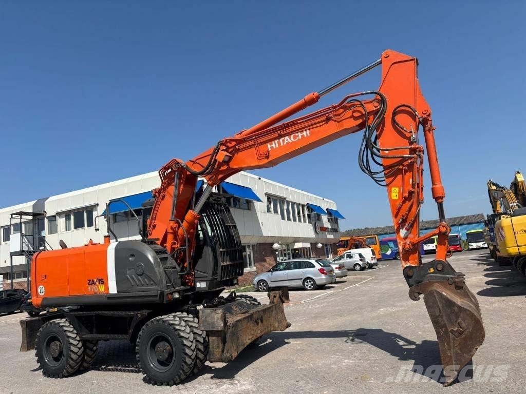 Hitachi ZX 170 W-3 Bageri na kotačima