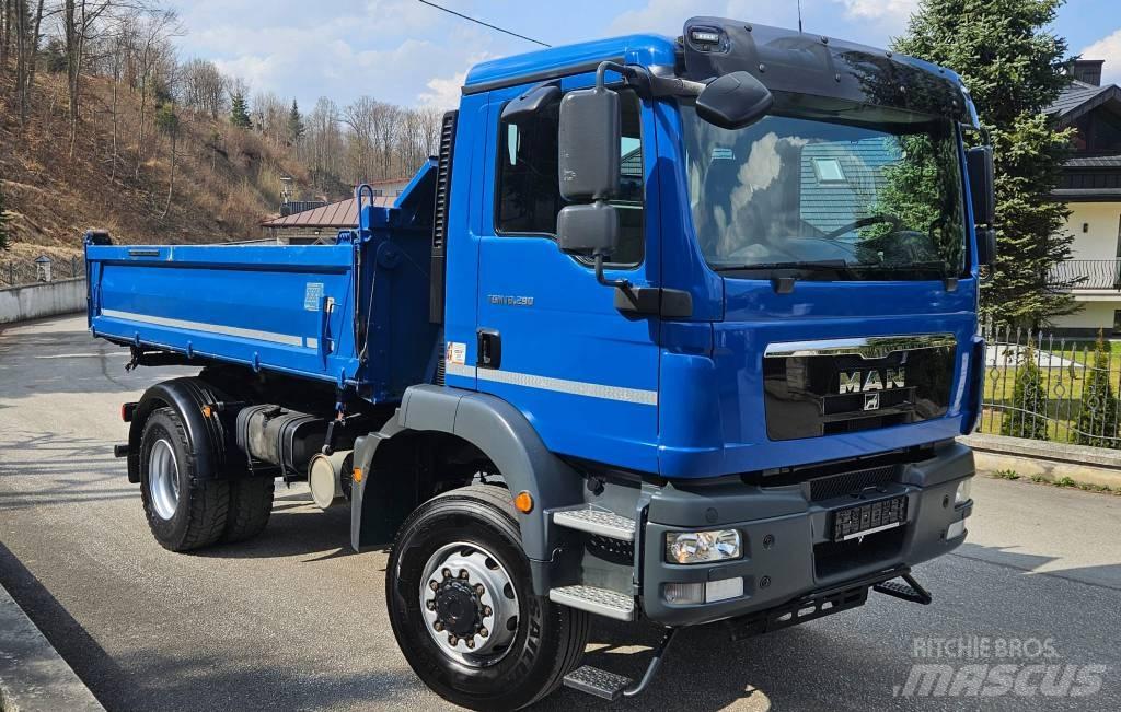 MAN TGM 18.290 4X4 Kiper kamioni