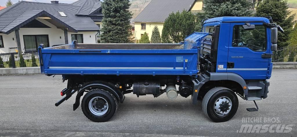 MAN TGM 18.290 4X4 Kiper kamioni