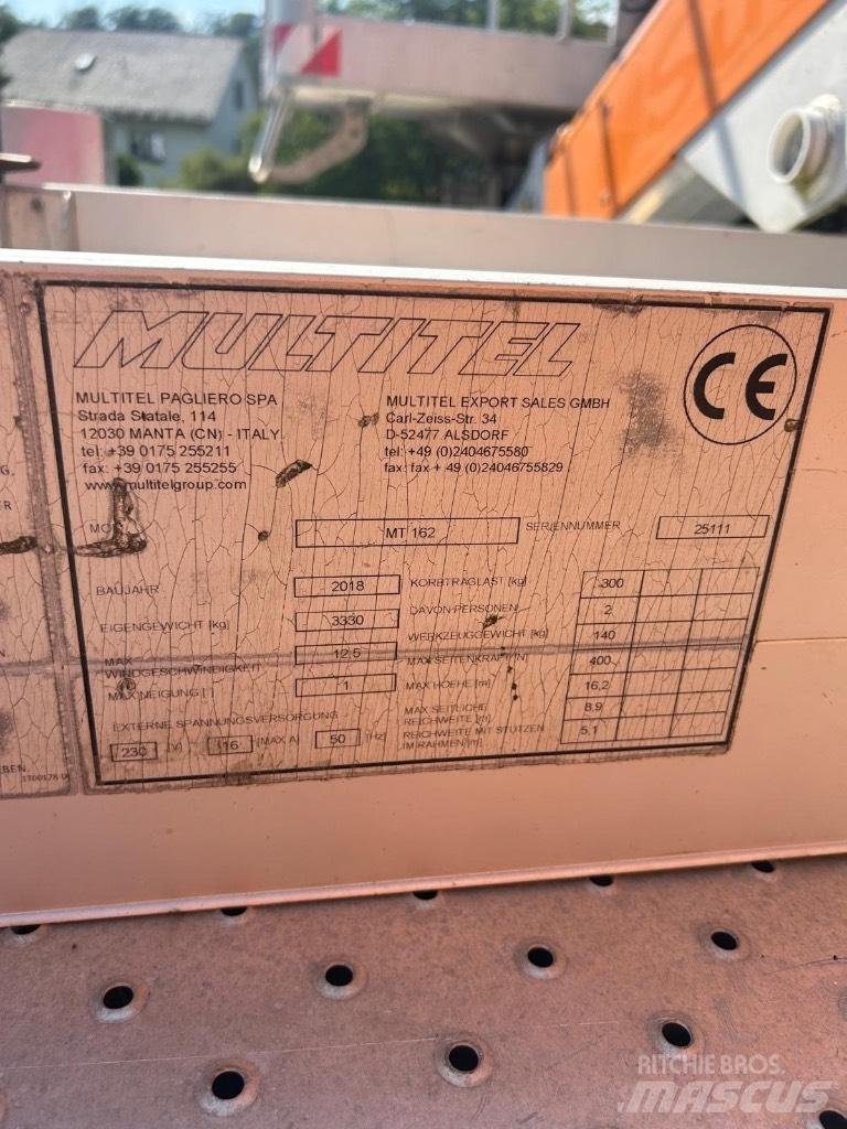 Multitel MT 162 Auto košare