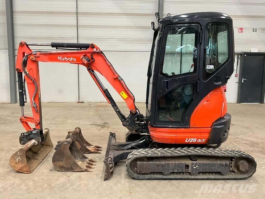 Kubota U 20-3 A Mini bageri <7t
