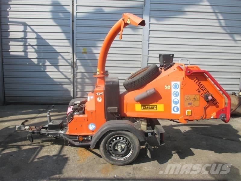 Timberwolf TW125PH Drobilice za drvo / čiperi
